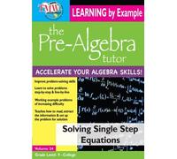 Solving Single Step Equations