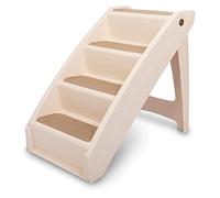 Solvit PetSafe - Escaliers pour Animaux de Compagnie Pliables PetSafe PupStep Plus, 4 marches pour Chien/Chat