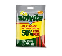 Solvite tous usages Pâte de papier peint adhésif 5 Rouleau + 50% supplémentaire gratuit