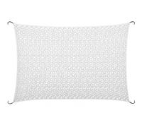 Solys Voile d'ombrage réversible Camouflage 3 x 4m Gris et Blanc