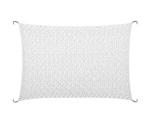 Solys Voile d'ombrage réversible Camouflage 3 x 4m Gris et Blanc