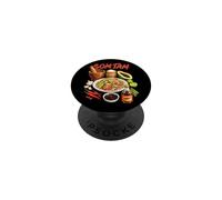 SOM TAM : Salade Épicée Thaïlandaise pour Gourmets PopSockets PopGrip Adhésif