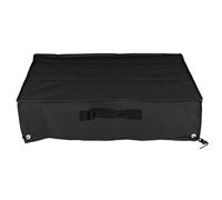 Housse de protection pour plancha 2 feux Somagic - Plastique, polyester, PVC - 67 x 47 x 21.5 cm - Noir