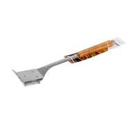 SOMAGIC-Brosse en inox avec manche en bambou Somagic - 44 cm