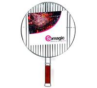 Somagic Grille Double Diamètre, 37cm