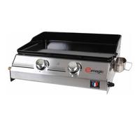 Plancha au gaz SO PREMIUM 2 brûleurs 7kW