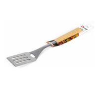 SOMAGIC-Spatule pour barbecue en inox avec manche bambou - 44 cm