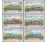 Somali Republic 1999LA-1999 Le Legalität Leser Edition. est en suspens Neuf avec Gomme Originale ** MNH 1999 Locomotive (Timbres pour Les collectionneurs) vehicules sur Rails/funiculaire