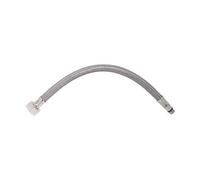 SOMATHERM Flexible Sanitaire en Inox ACS DN8 - Débit Standard - L 30cm avec Prolongateur Court - Pas de Vis 10/100mm - Femelle droit