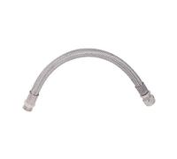SOMATHERM Flexible Sanitaire en Inox ACS DN8 - Débit Standard - L 30cm - Raccord bicone pour Tube cuivre Ø 10 - Mâle droit 3/8
