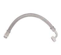 SOMATHERM FOR YOU, Flexible sanitaire 3/4" mâle avec écrou tournant coudé - Longueur 1000mm - Tuyau EPDM tressé acier inox - Norme ACS et certification QB - Résistant et souple