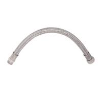 SOMATHERM Flexible Sanitaire inox - L 80cm - Mâle droit 1/2 - Femelle droit ecrou tournant 1/2