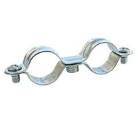 Somatherm For You - 2 Colliers double isophonique pour tubes Ø18 mm