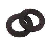 SOMATHERM FOR YOU, 2 Joints Noirs en Caoutchouc pour Écrou de Bouteille Butane/Propane - Étanchéité Détendeur/Bouteille - Compatible avec Toutes Bouteilles Butane/Propane