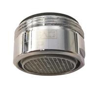 SOMATHERM FOR YOU, Aérateur chromé mâle 24/100 pour robinetterie - Améliorez le confort d'utilisation de votre robinet avec cet accessoire en gris/argent pour eau chaude et froide