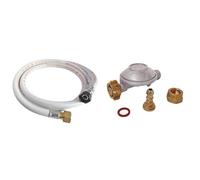 SOMATHERM FOR YOU - B657-20 Flexible caoutchouc butane/propane 10 ans 2,00m, Gris & //BA - Détendeur pour bouteille BUTANE 1,3KG/h avec tétine M20/150