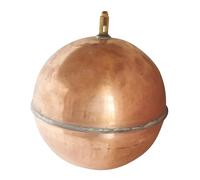 SOMATHERM FOR YOU, Boule flotteur 150 mm pour robinet à levier - Idéale pour un fonctionnement optimal, en cuivre orange/cuivré, diamètre 150 mm, compatible avec divers systèmes
