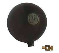SOMATHERM FOR YOU, Boule flotteur pour robinet, diamètre 80 mm, en plastique, avec raccordement laiton M12/17 Arrêt automatique de l'eau, niveau ajustable, pression jusqu'à 6 bars