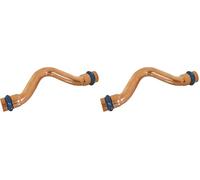 SOMATHERM FOR YOU, Chapeau de gendarme en cuivre à sertir FF Ø14 - Raccord indémontable conforme EN1057 - Joint d'étanchéité EPDM - Pression max 16 bars - Température max 95°C (Lot de 2)