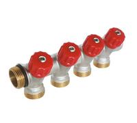 Collecteur Laiton 3/4Ek Avec Vanne A Clapet Easy Lock G