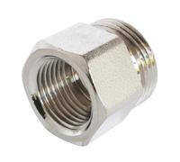 SOMATHERM FOR YOU, Corps droit à compression 3/4 EK femelle 1/2" - Raccord universel pour tube cuivre, PER ou multicouche, sans outillage Idéal pour eau chaude et froide