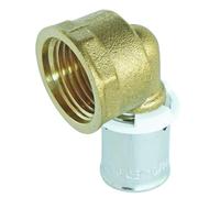 SOMATHERM FOR YOU, Coude femelle à sertir 15/21 pour tube PER Ø12 - Raccord fiable et rapide à poser - Compatible avec outils H, U, RF - Pression max 10 bars - Norme NF