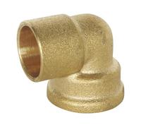 SOMATHERM FOR YOU - Coude laiton à souder - Femelle 12/14 - Pour tube cuivre Ø14 - Sachet de 2 pièces