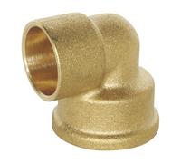 SOMATHERM FOR YOU - Coude laiton à souder - Femelle 15/21 - Pour tube cuivre Ø16 - Sachet de 2 pièces