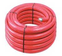 SOMATHERM FOR YOU - Couronne de 25m de Tube Multicouche Isolé Ø26 - Réseaux d'Eau Potable et Chauffage - T.min 5°C/T.max 95°C - Pression Max 10 Bar - Rouge