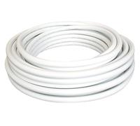 SOMATHERM FOR YOU, Couronne de tube multicouche 25m Ø16mm - Installation facile pour réseaux d'eau potable et chauffage - Finition esthétique blanche, faible dilatation, sans soudure