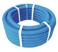 SOMATHERM FOR YOU, Couronne de tube PER pré-gainé Ø16 mm, 100m, bleu, installation rapide et facile, compatible avec tous raccords PER, conforme NF, idéal pour réseaux d'eau et chauffage