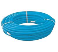 SOMATHERM FOR YOU, Couronne tube multicouche prégainé bleu Ø16 mm, longueur 25 mètres - Esthétique, silencieux, flexible, résistant à la chaleur, hermétique, sans soudure, facile à poser