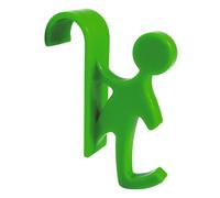 SOMATHERM FOR YOU, Crochet déco vert pour sèche-serviette à tube rond - Accessoire pratique à suspendre pour radiateur - Idéal pour une touche de couleur et de confort dans votre salle de bain