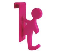 SOMATHERM FOR YOU, Crochet décoratif rose pour sèche-serviette à tube plat - Accessoire pratique pour radiateurs - Idéal pour suspendre vos serviettes avec style et confort