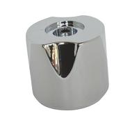 SOMATHERM FOR YOU, Croisillon 3 pans modèle Aurora en ABS chromé, Compatible avec Toutes Les robinetteries, idéal pour Eau Chaude et Froide, incluant Jeu d'entraîneurs et vis