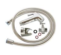 SOMATHERM FOR YOU, douchette WC : robinet 3 voies laiton chromé, douchette ABS, flexible 1,2m, support mural et fixation Installation facile pour un confort optimal