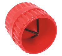 SOMATHERM FOR YOU - Ébavureur Tonneau pour Tube Cuivre Ø3 à 35mm - Outil 2-en-1 Ébavurage et Arasage - Corps Métallique Solide - Compact et Ergonomique