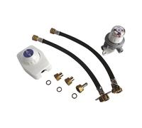 Ensemble détendeur Gaz - SOMATHERM FOR YOU - Lyres pour 2 bouteilles BUTANE - 1,3 KG/h