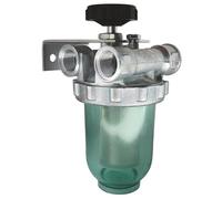 SOMATHERM FOR YOU, Filtre fioul Double Conduite avec Retour à la citerne, raccords Inclus, pour bruleurs Élimine impuretés, Compatible avec Toutes cuves Entretien annuel recommandé