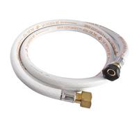 SOMATHERM FOR YOU, Flexible caoutchouc pour gaz Butane/Propane - Longueur 1,5 m - Raccords écrou tournant 20/150 et 15/21 - Durée de vie 10 ans - Idéal pour alimentation en gaz