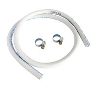 SOMATHERM FOR YOU, Flexible caoutchouc pour gaz Butane/Propane - Longueur 1 mètre - Durée de vie 5 ans - Inclus 2 colliers de serrage - Idéal pour raccordement à détendeur