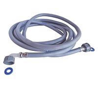 SOMATHERM FOR YOU, Flexible d'alimentation pour machine à laver, 5m, raccords droits et coudés 3/4", matière thermo-gomme, compatible toutes marques, pression max 4 bars, eau froide