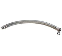 SOMATHERM FOR YOU, Flexible de chauffage 3/4" avec écrou tournant et raccord mâle, longueur 1000 mm, DN20, tresses en acier galvanisé, tuyau EPDM, pression max 6 bars, température max 90°C