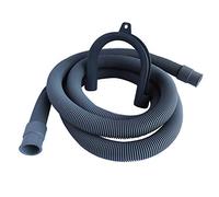 SOMATHERM FOR YOU, Flexible de vidange 2,5 m avec embout souple et crosse de maintien amovible - Tuyau universel pour évacuation des eaux usées des machines à laver