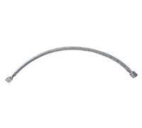 SOMATHERM FOR YOU, Flexible Fuel Galva DN8 750 mm Femelle 3/8 - Tuyau élastomère résistant hydrocarbures - Tresse acier galvanisé - Température -20° à +80°C - Pression 110 bars