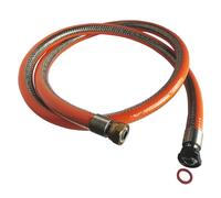 SOMATHERM FOR YOU, Flexible inox 1m pour bouteille Butane/Propane - Raccords écrou tournant 20/150 et 15/21 - Durée illimitée - Idéal pour alimentation gaz appareils