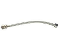 SOMATHERM FOR YOU, Flexible sanitaire 300mm - Raccord bicône pour tube cuivre Ø10mm - Ecrou tournant 1/2" - Acier inoxydable EPDM - Norme ACS - Résistant, souple et durable