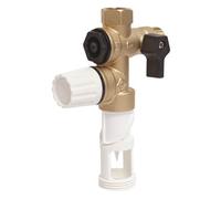 SOMATHERM FOR YOU - Groupe De Sécurité Laiton NF 20/27 (3/4'') - Prévention Des Surpressions Dans Le Chauffe-Eau - Garde D'Air Orientable - Gris - Température D'Entrée Max 65°C