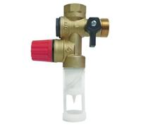 SOMATHERM FOR YOU - Groupe de Sécurité Orientable en Inox Pour Eau Agressive - Compact et Durable - Idéal pour Montage Vertical ou Horizontal - Compatible avec Tous Chauffe-Eaux - Taille 3/4"