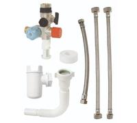 SOMATHERM FOR YOU - Kit Complet de Groupe Triple Sécurité en Inox Orientable pour Eau Agressive - Idéal pour Installations Domestiques et Professionnelles - Garantissant une Protection Optimale